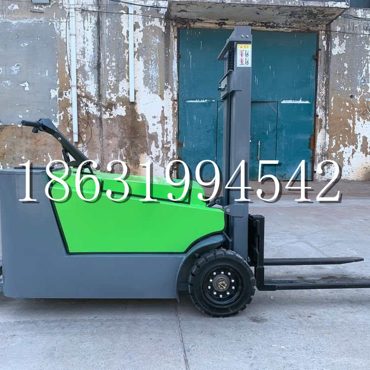 涞源县小型电动叉车1吨2吨步行站驾式电瓶堆高充电装卸车液压升降车铲车
